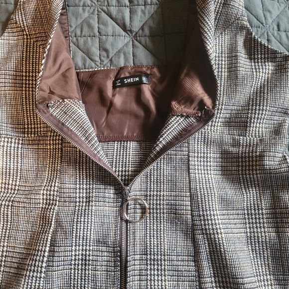 Shein mini plaid dress - Picture 3 of 3